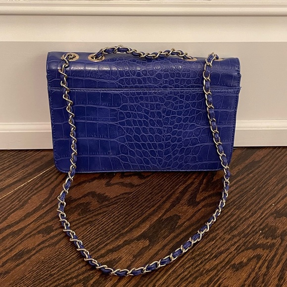 Blue Anne Klein shoulder bag - Picture 3 of 5